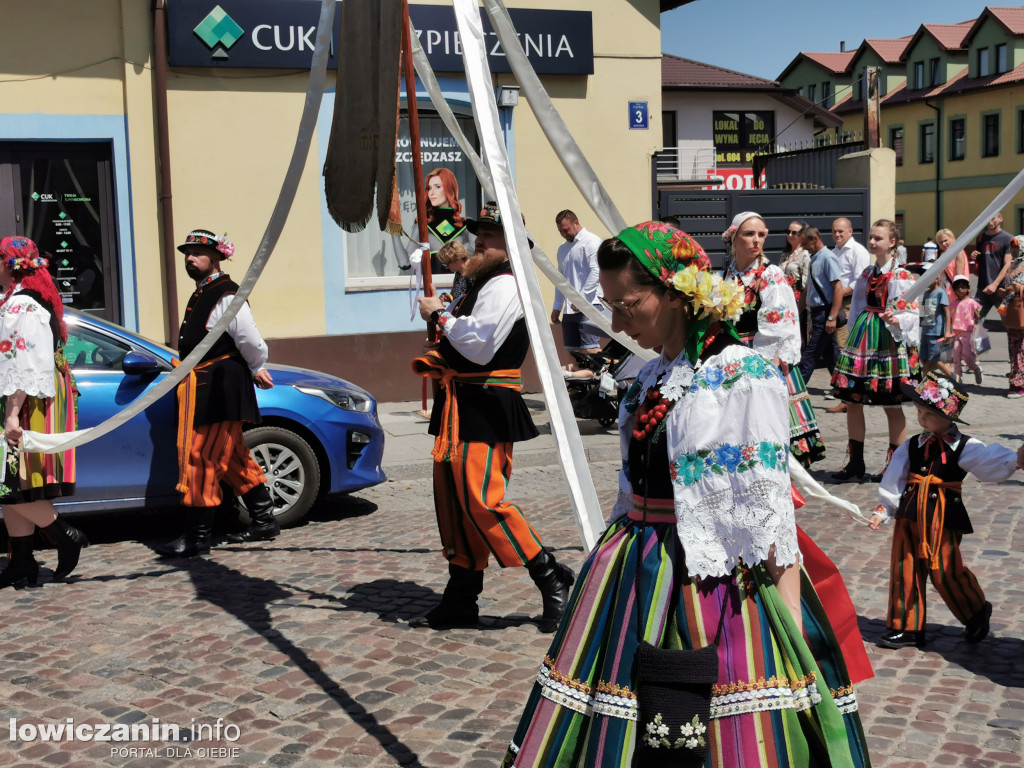Uroczysta procesja w Boże Ciało w Łowiczu