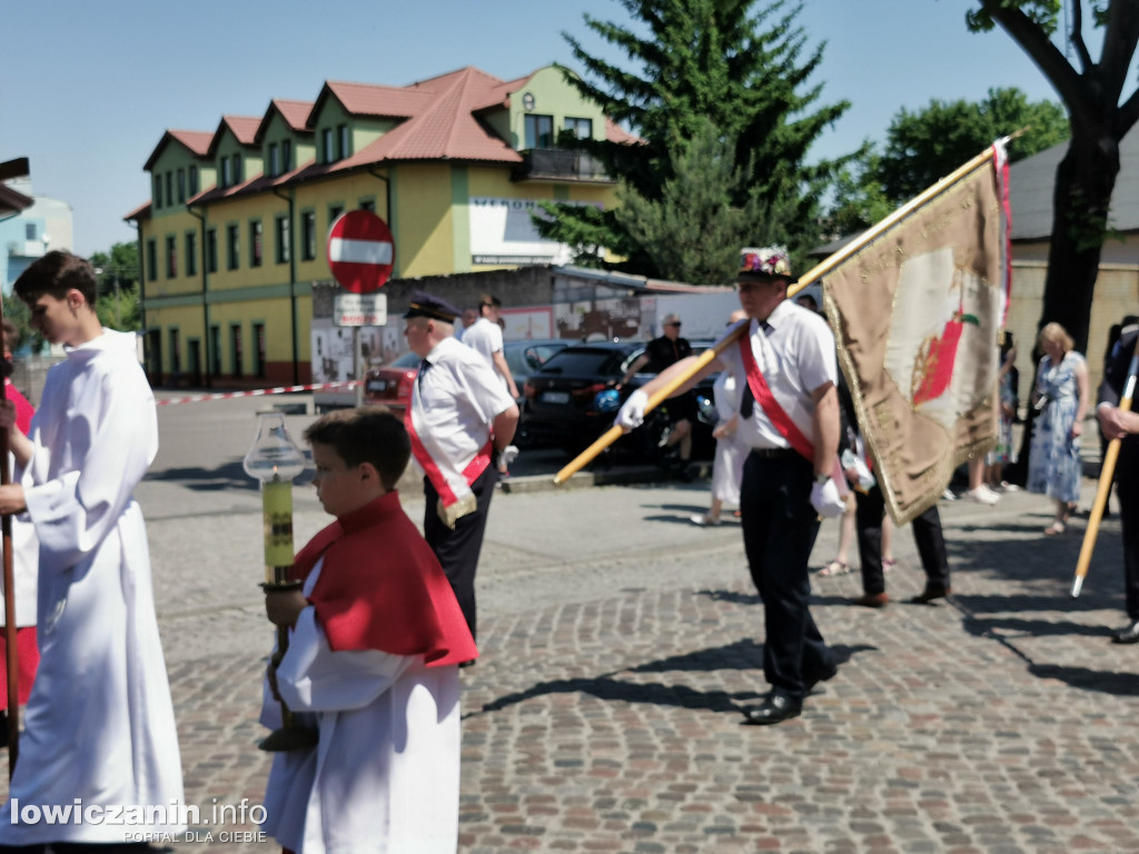 Uroczysta procesja w Boże Ciało w Łowiczu