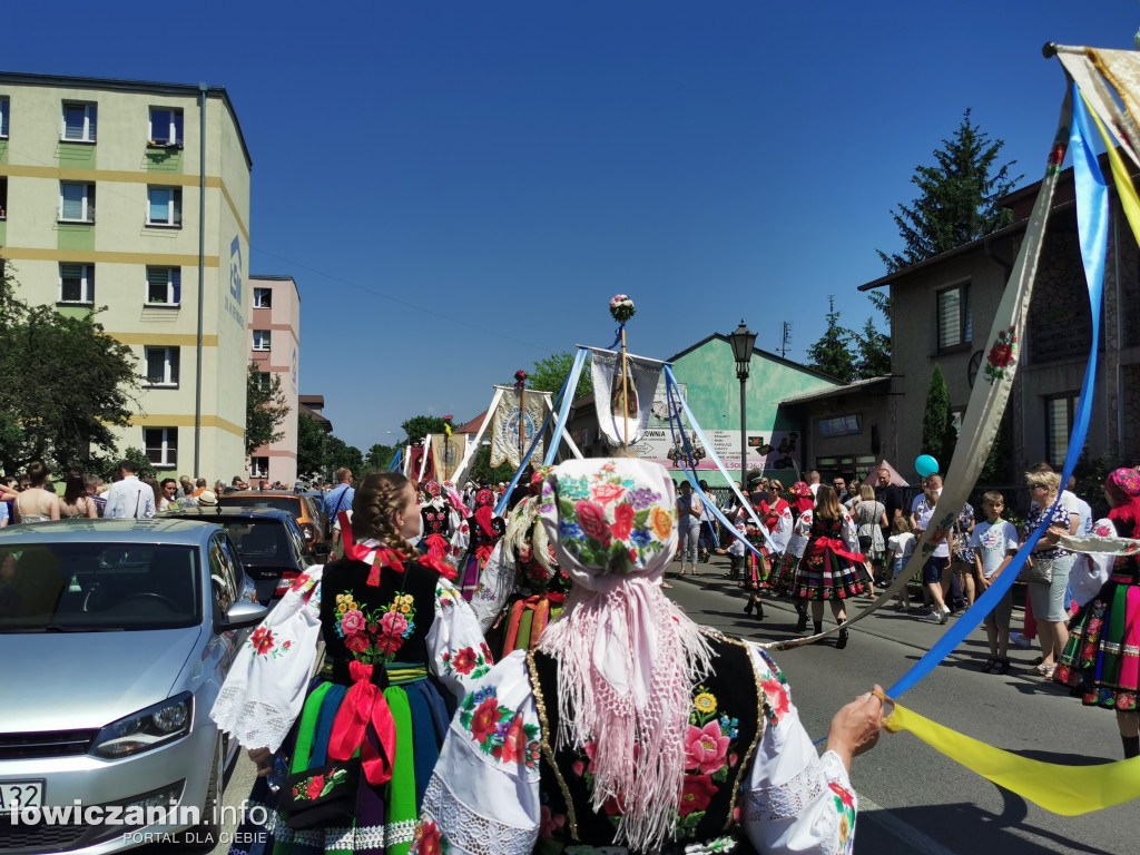Uroczysta procesja w Boże Ciało w Łowiczu