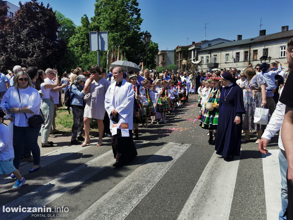 Uroczysta procesja w Boże Ciało w Łowiczu