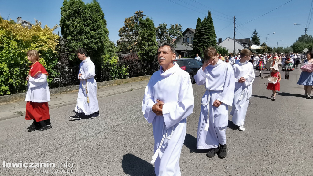 Procesja eucharystyczna Korabce