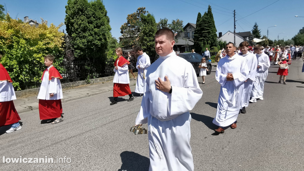 Procesja eucharystyczna Korabce