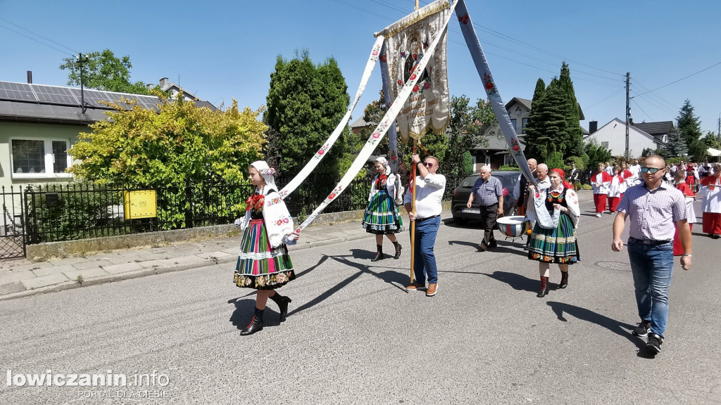 Procesja eucharystyczna Korabce
