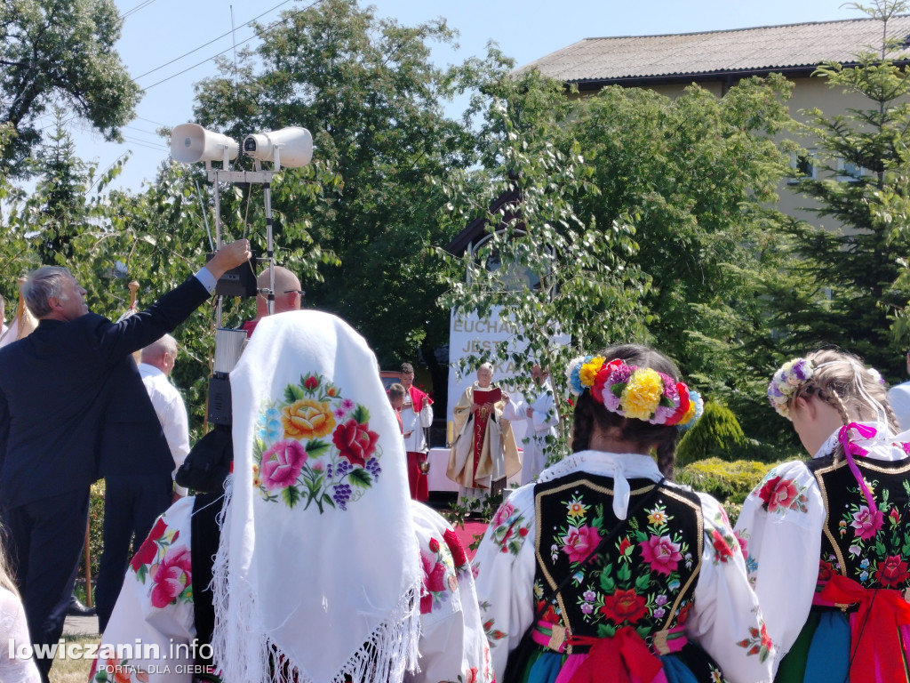 Procesja eucharystyczna Korabce