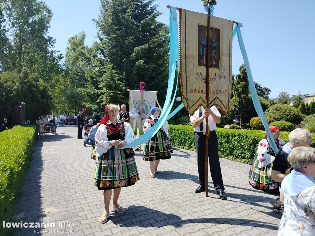 Procesja eucharystyczna Korabce