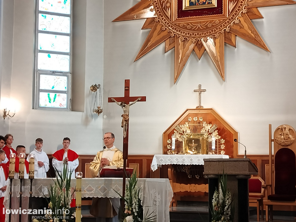 Procesja eucharystyczna Korabce