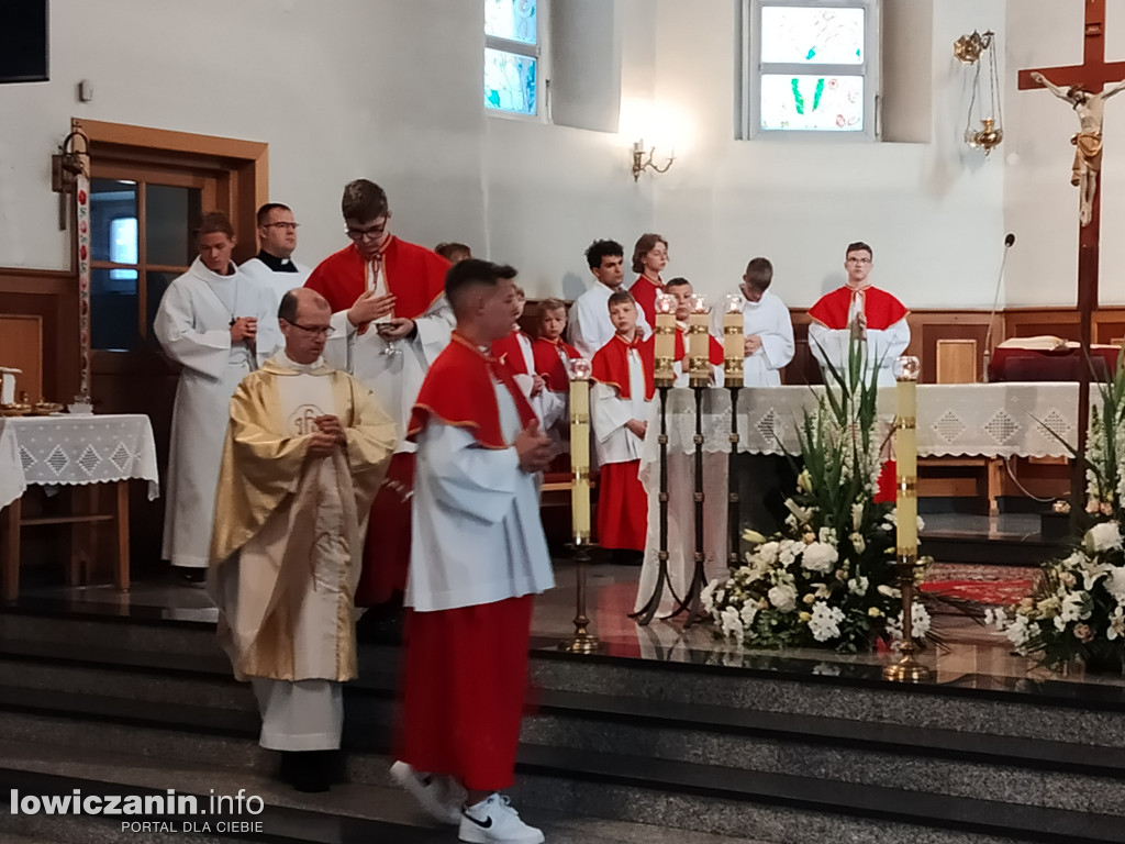 Procesja eucharystyczna Korabce