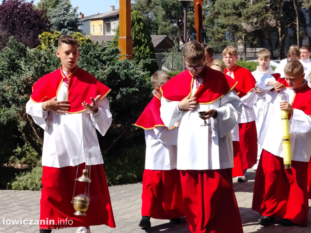 Procesja eucharystyczna Korabce