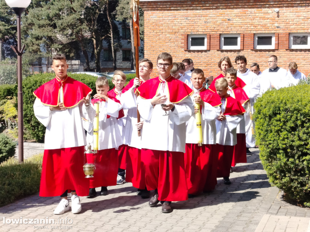 Procesja eucharystyczna Korabce