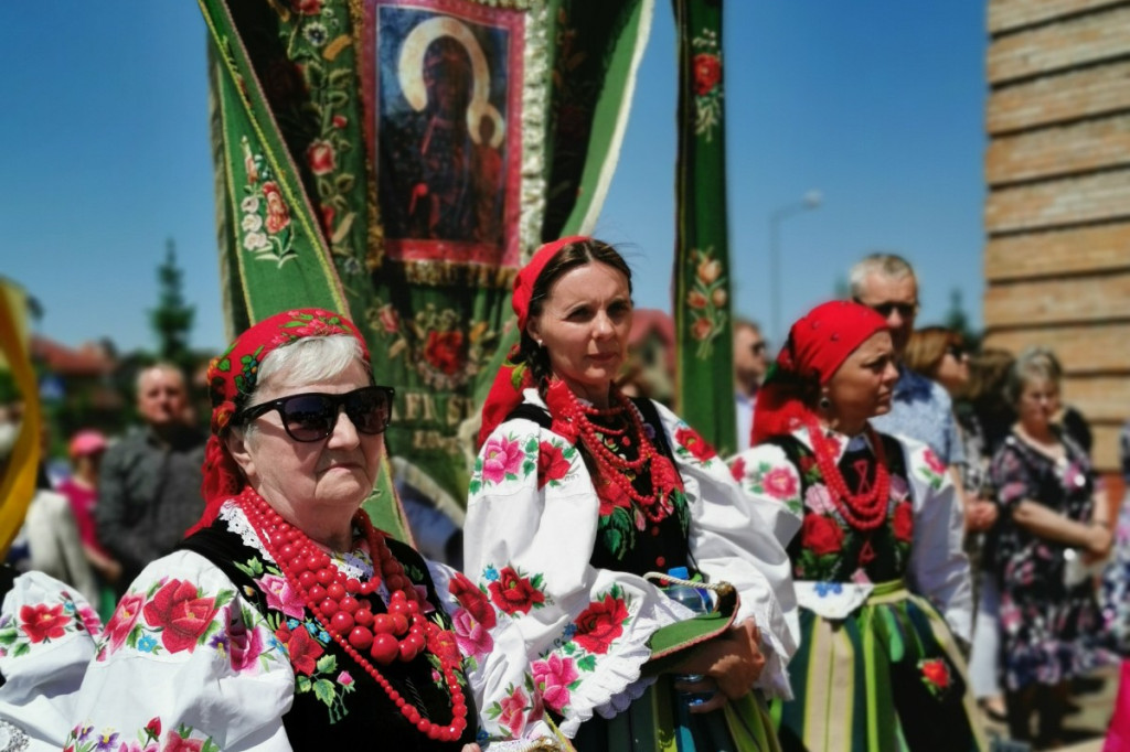Procesja eucharystyczna w centrum miasta