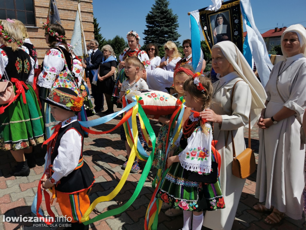 Procesja eucharystyczna w centrum miasta