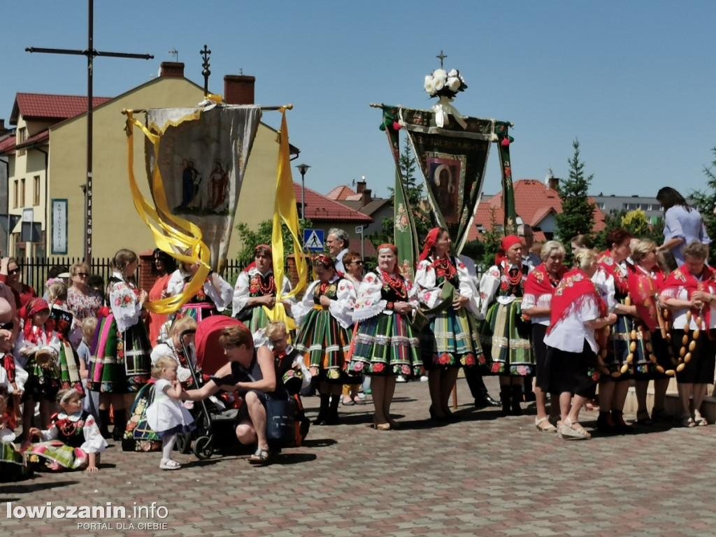 Procesja eucharystyczna w centrum miasta