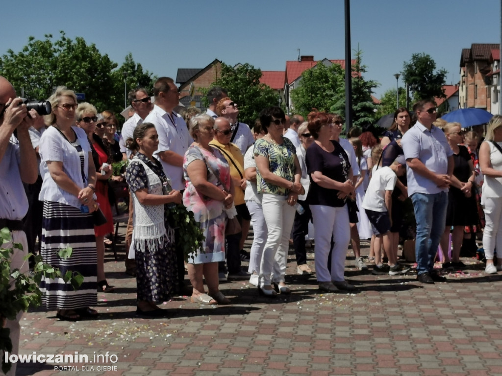 Procesja eucharystyczna w centrum miasta