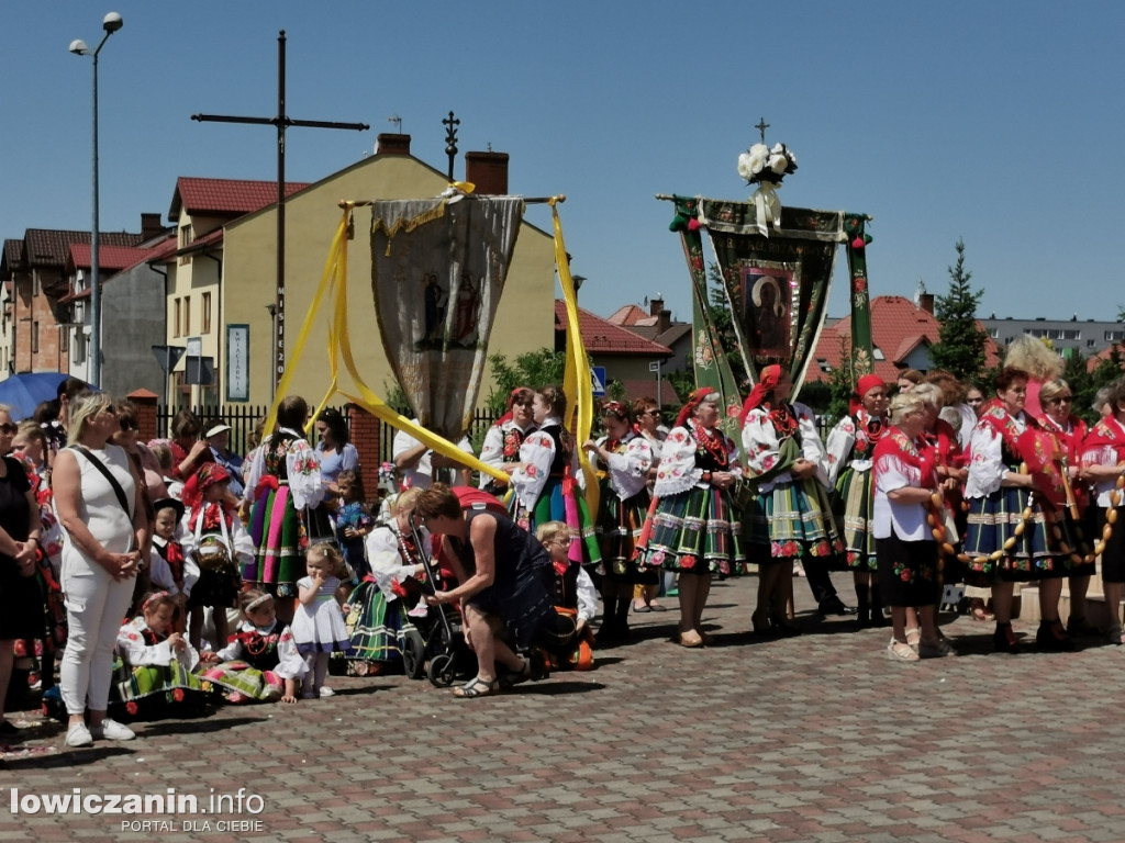 Procesja eucharystyczna w centrum miasta