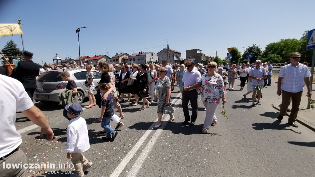 Procesja eucharystyczna w centrum miasta