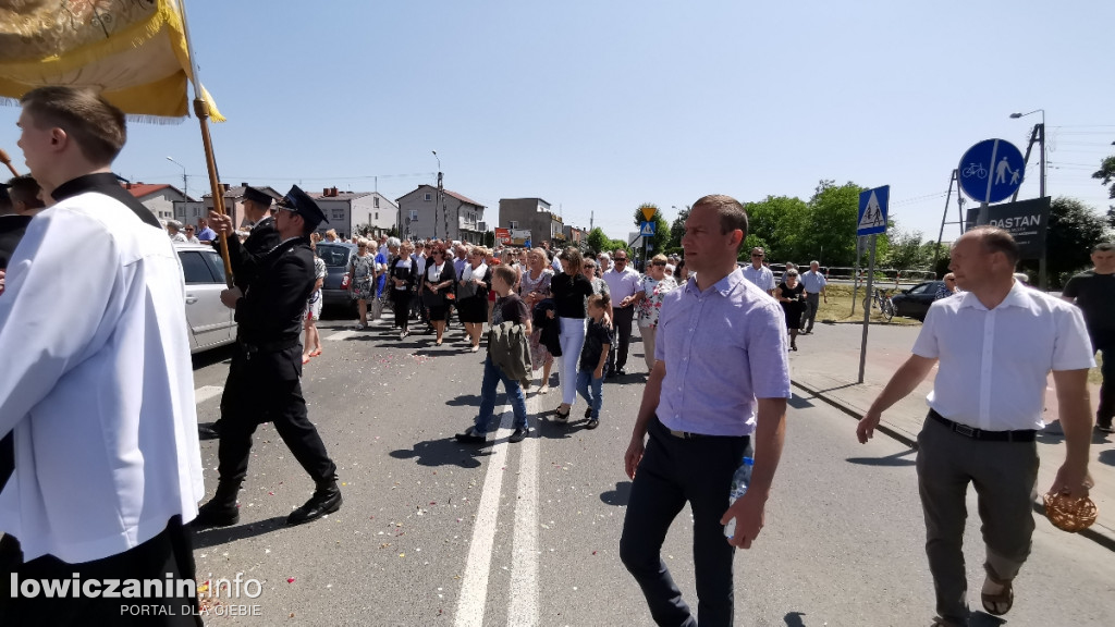Procesja eucharystyczna w centrum miasta