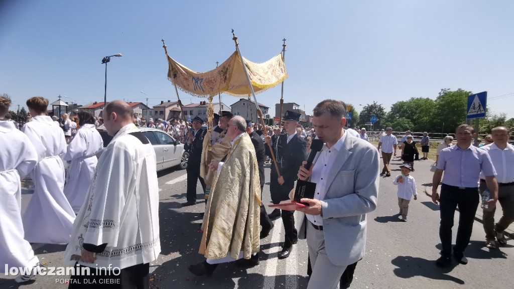 Procesja eucharystyczna w centrum miasta
