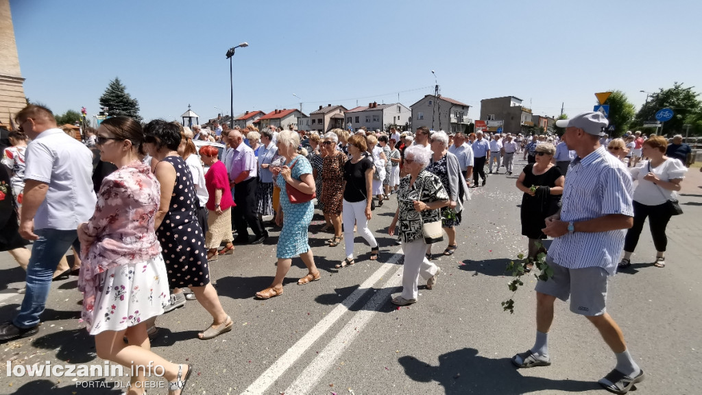 Procesja eucharystyczna w centrum miasta
