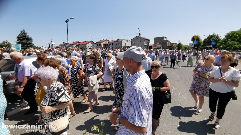Procesja eucharystyczna w centrum miasta