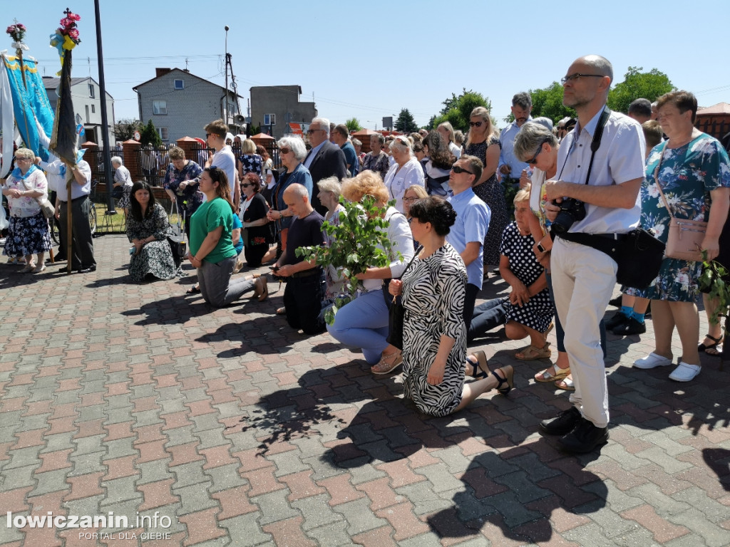 Procesja eucharystyczna w centrum miasta