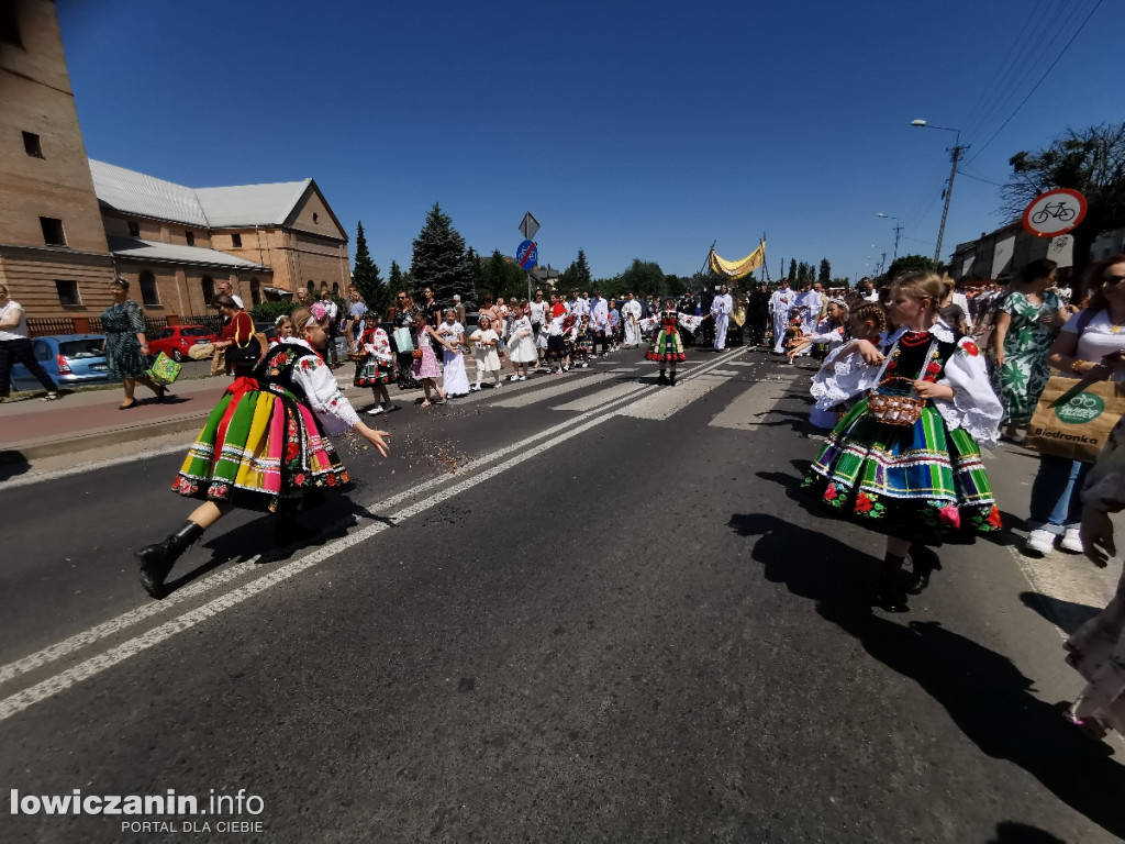Procesja eucharystyczna w centrum miasta