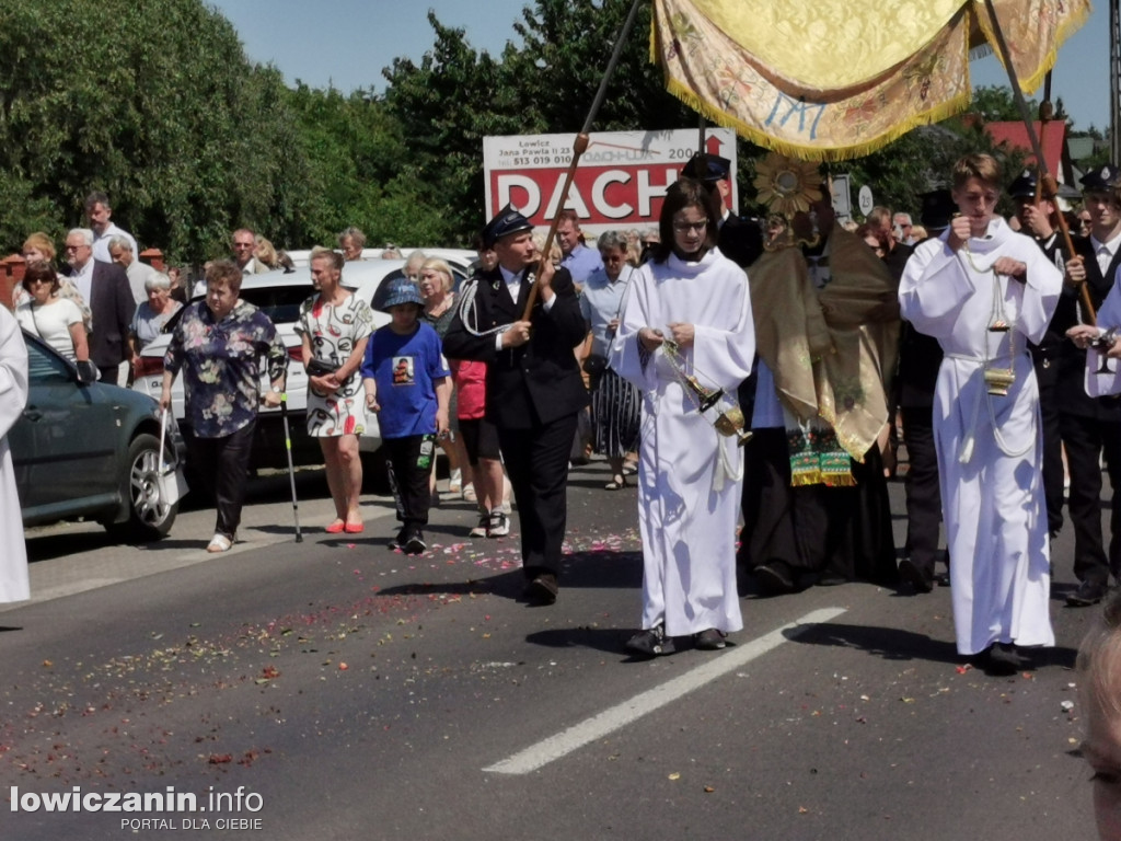 Procesja eucharystyczna w centrum miasta