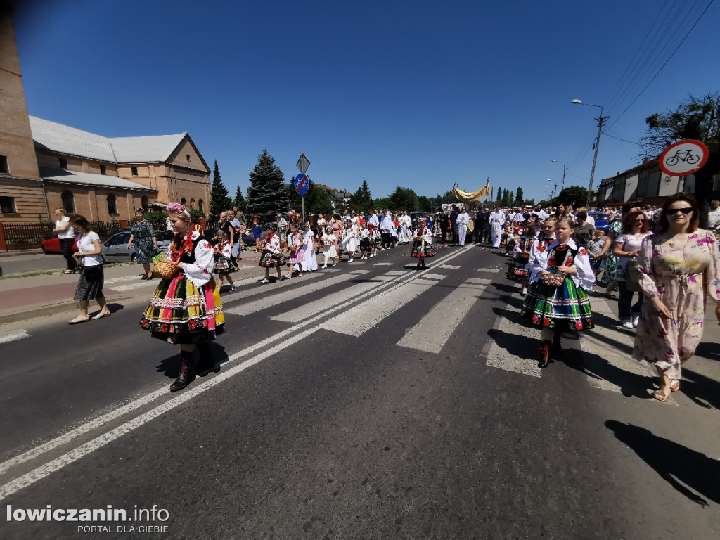 Procesja eucharystyczna w centrum miasta