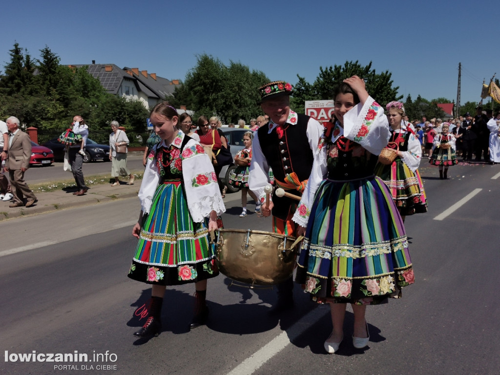 Procesja eucharystyczna w centrum miasta