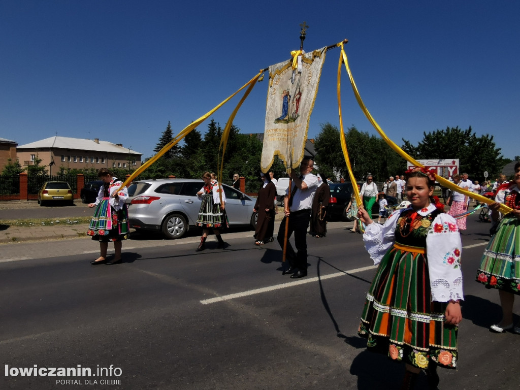 Procesja eucharystyczna w centrum miasta