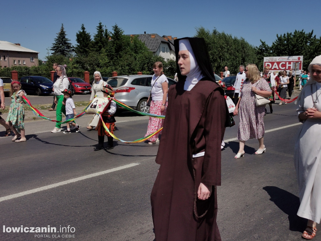Procesja eucharystyczna w centrum miasta