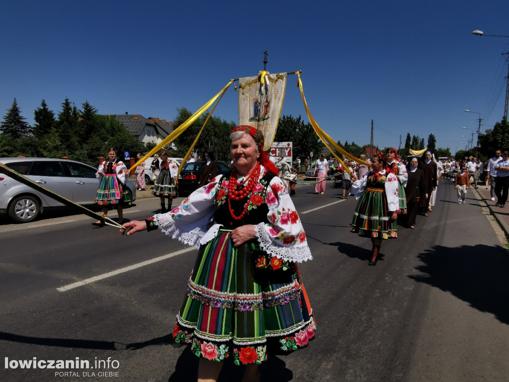 Procesja eucharystyczna w centrum miasta