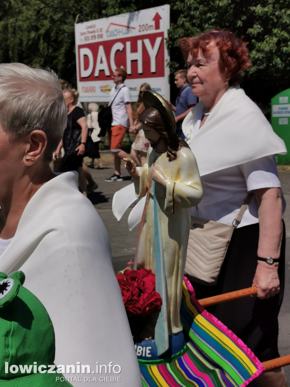 Procesja eucharystyczna w centrum miasta