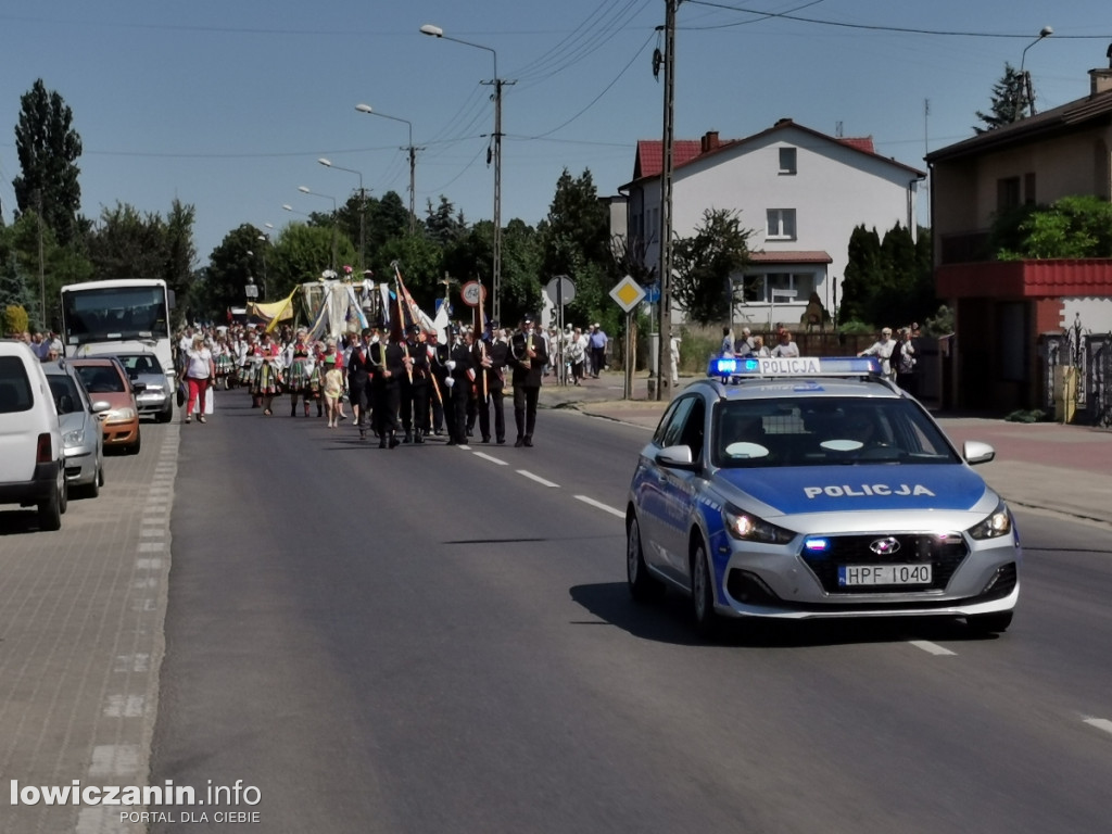 Procesja eucharystyczna w centrum miasta