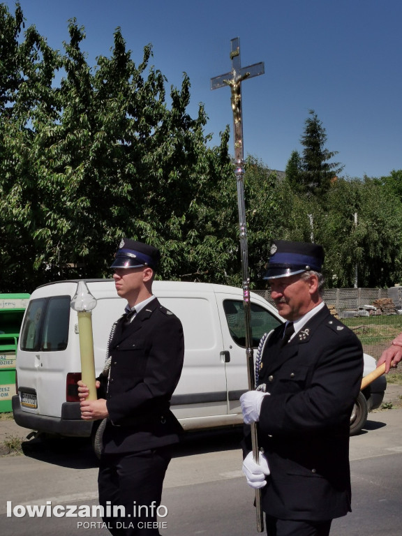 Procesja eucharystyczna w centrum miasta