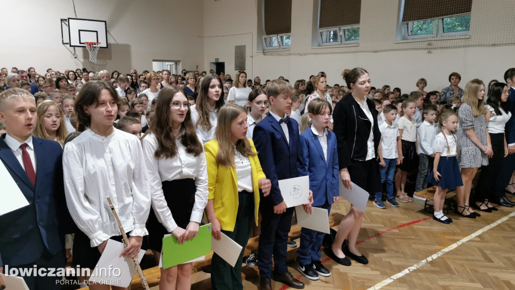 Zakończenie roku szkolnego w SP1 w Łowiczu