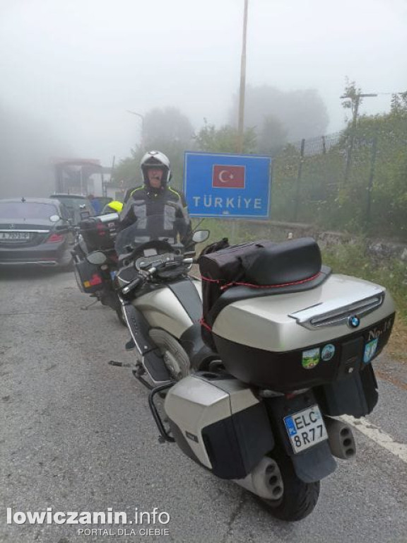 Łowiccy motocykliści na wyprawie do Turcji.