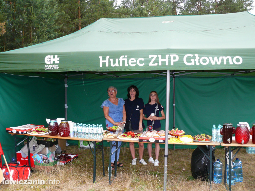 Piknik integracyjny harcerzy z Hufca ZHP Głowno