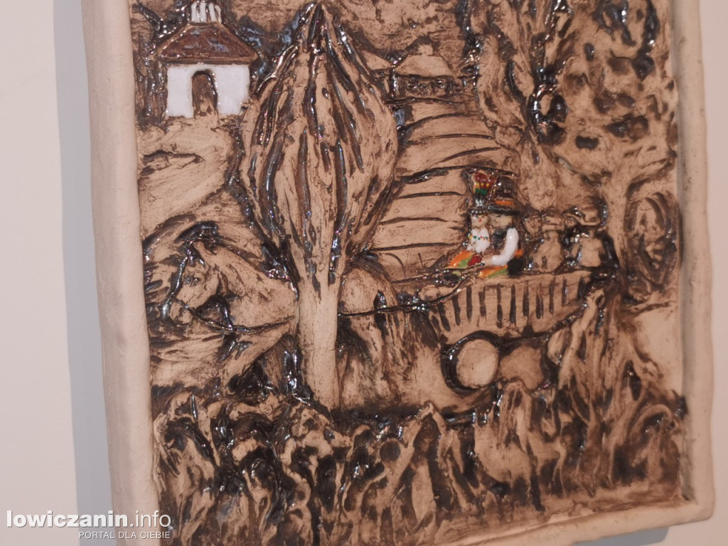 Wystawa ceramiki Jadwigi Dębskiej w Muzeum w Łowiczu