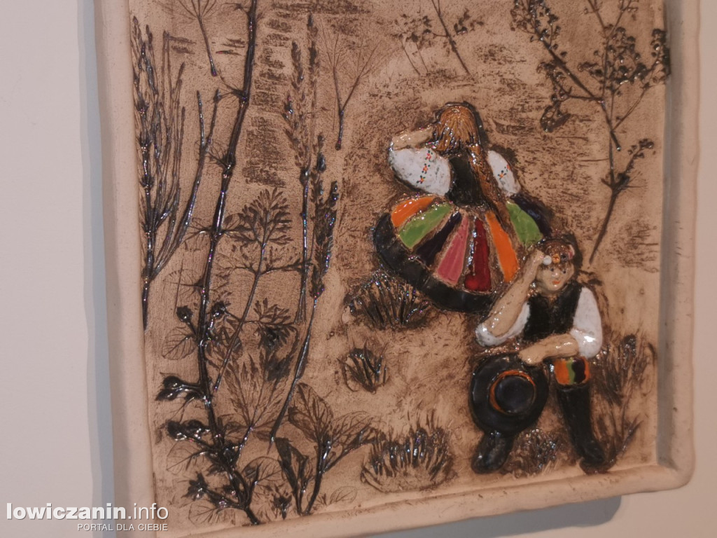 Wystawa ceramiki Jadwigi Dębskiej w Muzeum w Łowiczu