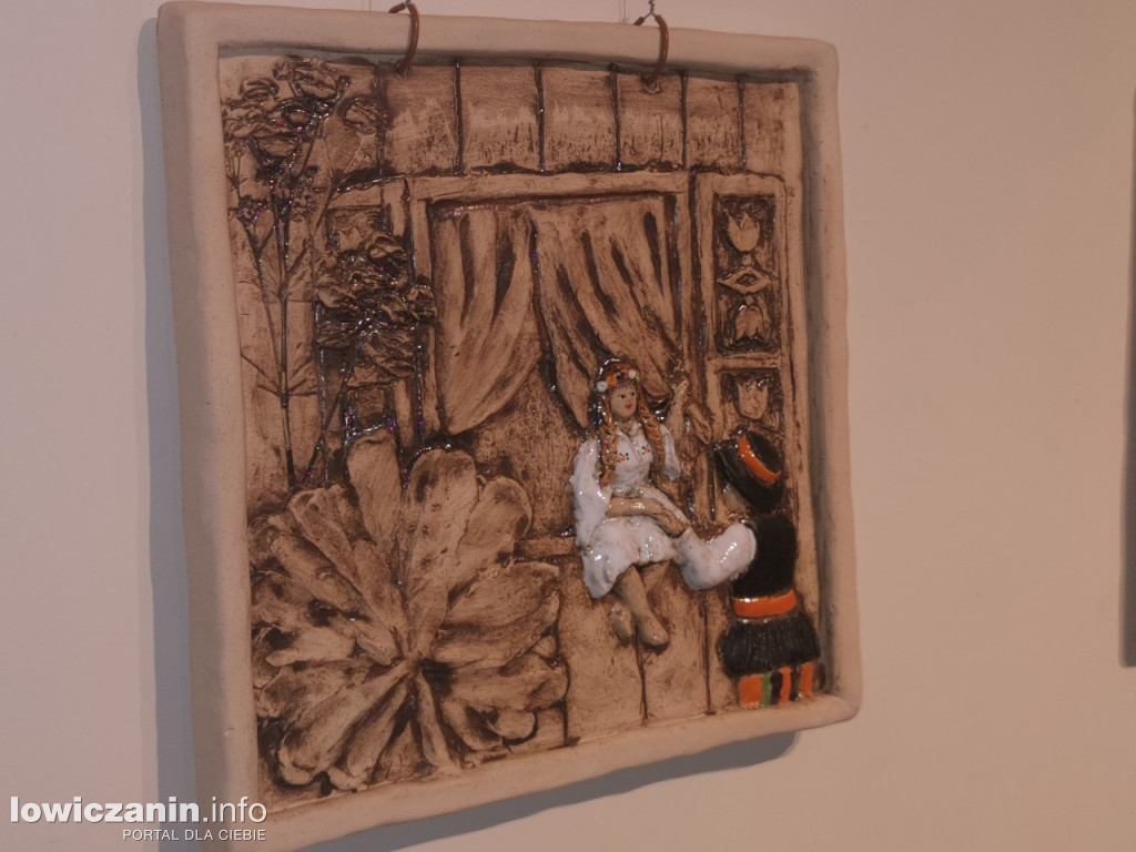 Wystawa ceramiki Jadwigi Dębskiej w Muzeum w Łowiczu