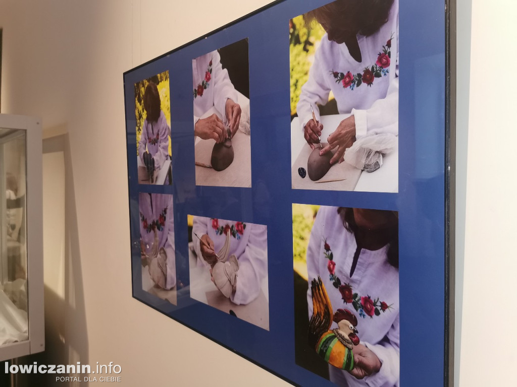 Wystawa ceramiki Jadwigi Dębskiej w Muzeum w Łowiczu