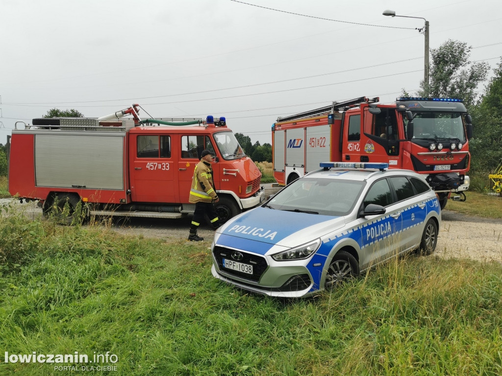 PARMA. Samochód zjechał z drogi i uderzył w ogrodzenie