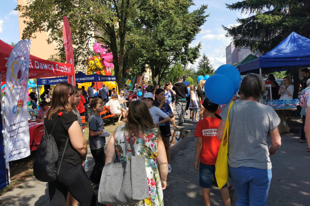 Piknik ŁSM na os. Konopnickiej