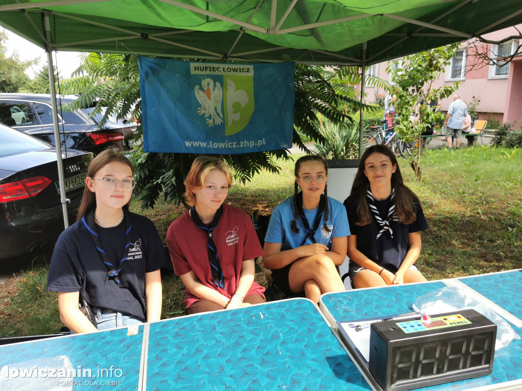 Piknik ŁSM na os. Konopnickiej