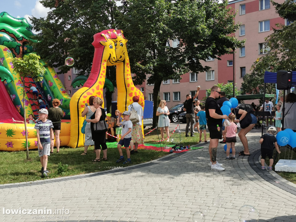 Piknik ŁSM na os. Konopnickiej