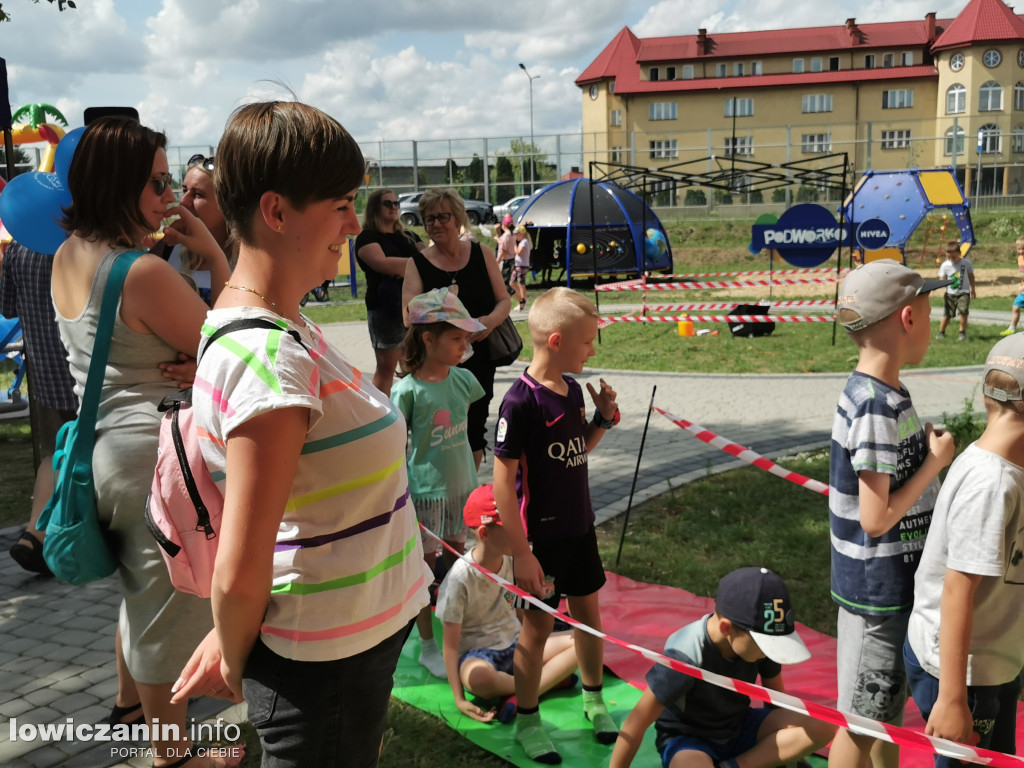 Piknik ŁSM na os. Konopnickiej
