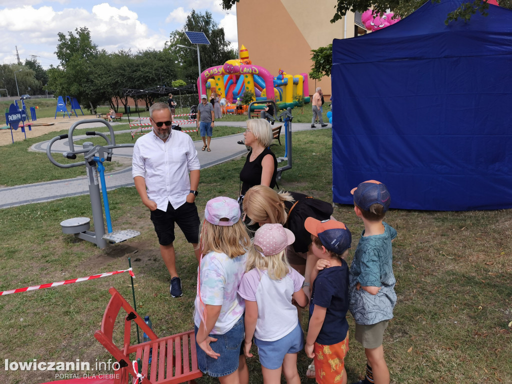 Piknik ŁSM na os. Konopnickiej