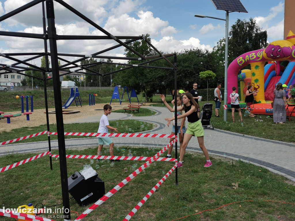 Piknik ŁSM na os. Konopnickiej