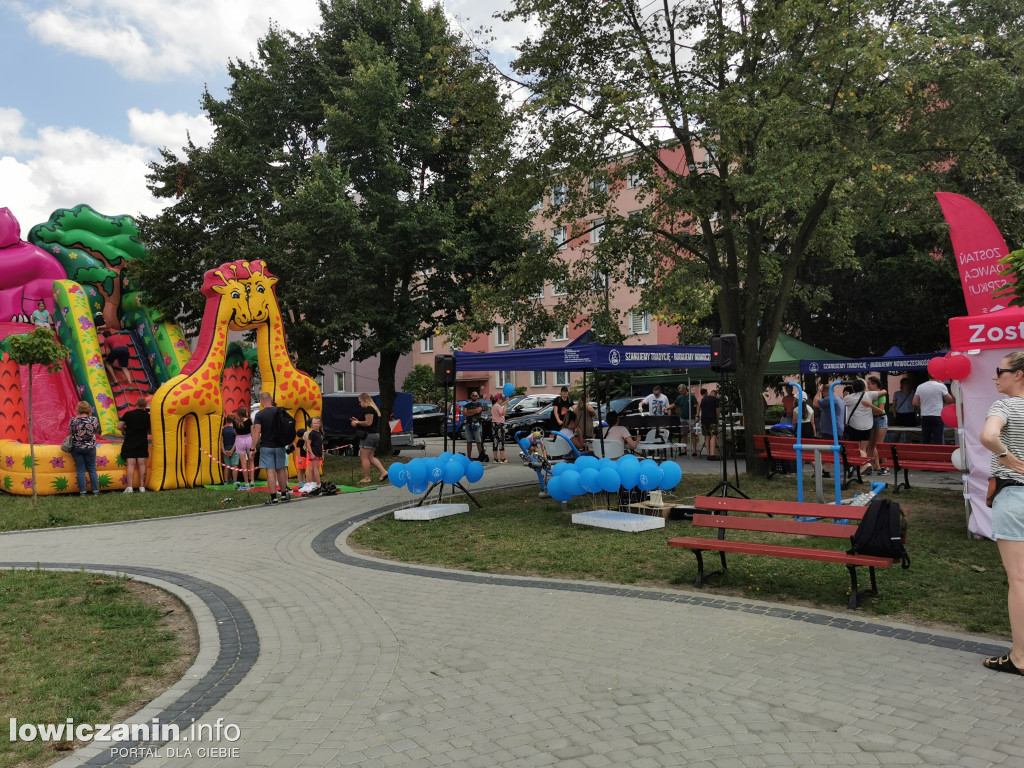 Piknik ŁSM na os. Konopnickiej