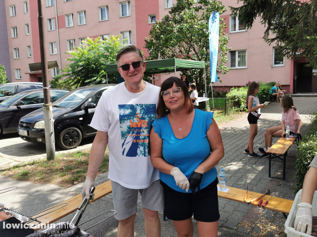 Piknik ŁSM na os. Konopnickiej